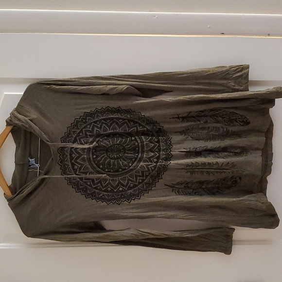 Original Back to Basic long sleeve hooded tshirt - Picture 1 of 2